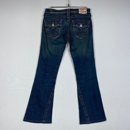 【中古品】【レディース】 TRUE RELIGION トゥルーレリジョン JOEY FLARED DENIM PANTS 10-503J フレア デニムパンツ ボトムス ジーンズ 171-260530-yo-19-tei サイズ：25 カラー：インディゴ 万代Net店