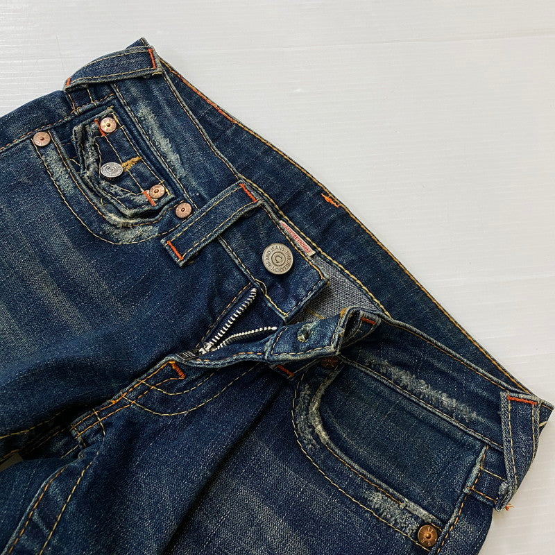 【中古品】【レディース】 TRUE RELIGION トゥルーレリジョン JOEY FLARED DENIM PANTS 10-503J フレア デニムパンツ ボトムス ジーンズ 171-260530-yo-19-tei サイズ：25 カラー：インディゴ 万代Net店