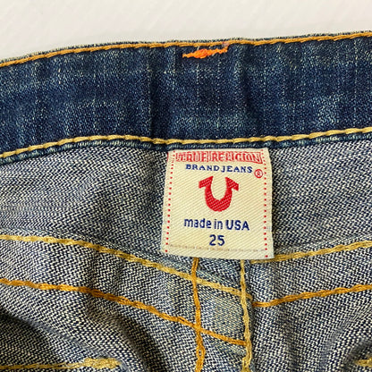 【中古品】【レディース】 TRUE RELIGION トゥルーレリジョン JOEY FLARED DENIM PANTS 10-503J フレア デニムパンツ ボトムス ジーンズ 171-260530-yo-19-tei サイズ：25 カラー：インディゴ 万代Net店