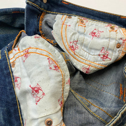 【中古品】【レディース】 TRUE RELIGION トゥルーレリジョン JOEY FLARED DENIM PANTS 10-503J フレア デニムパンツ ボトムス ジーンズ 171-260530-yo-19-tei サイズ：25 カラー：インディゴ 万代Net店
