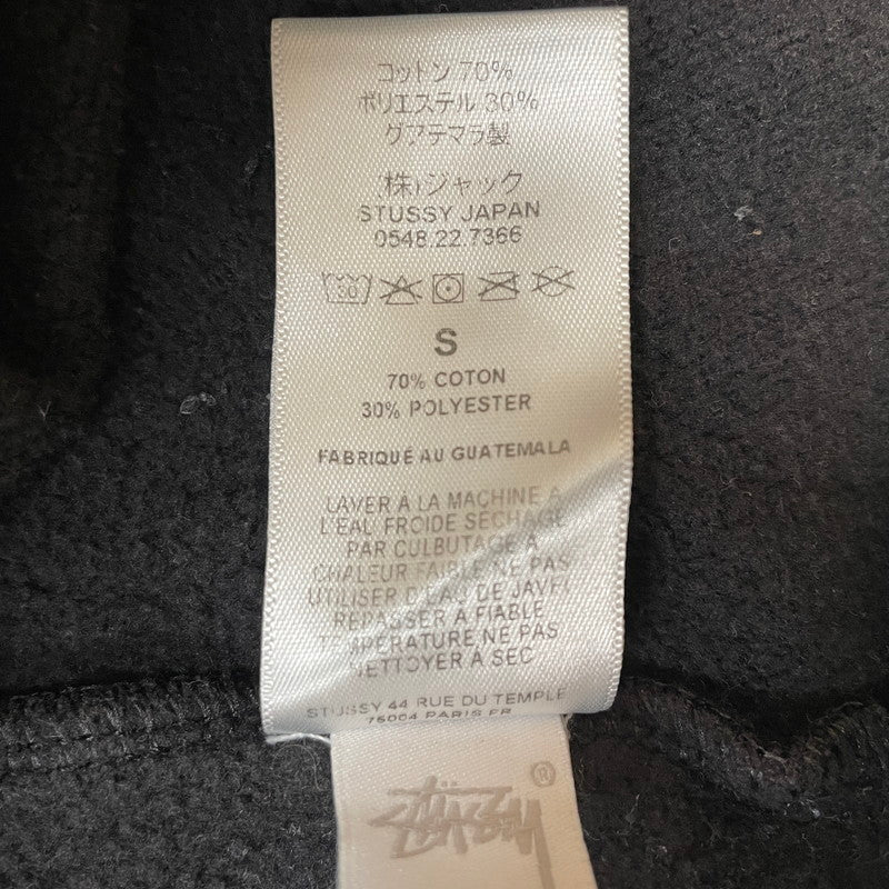 【中古品】【メンズ】 STUSSY ステューシー STOCK LOGO HOODIE 118532 ストック ロゴ フーディー トップス プルオーバーパーカー 142-260603-ss-05-tei サイズ：S カラー：ブラック系 万代Net店