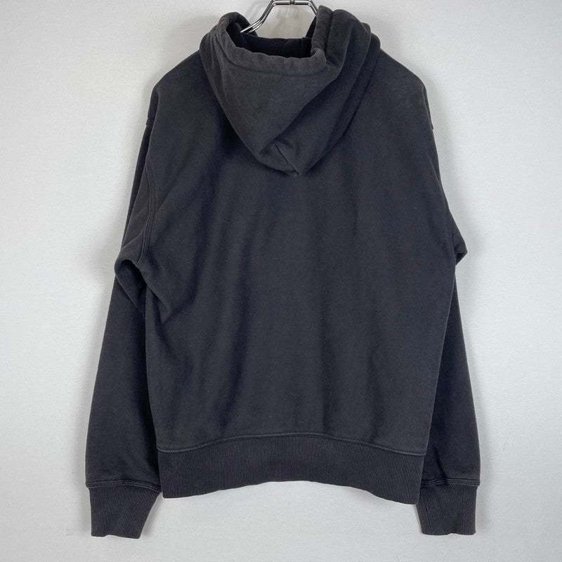 【中古品】【メンズ】 STUSSY ステューシー STOCK LOGO HOODIE 118532 ストック ロゴ フーディー トップス プルオーバーパーカー 142-260603-ss-05-tei サイズ：S カラー：ブラック系 万代Net店