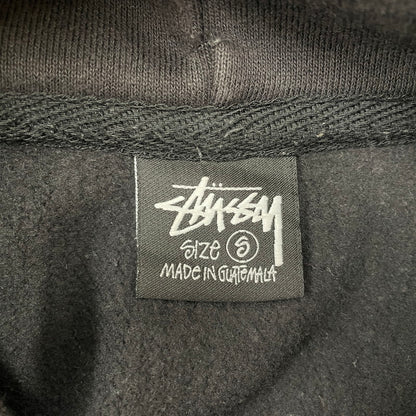 【中古品】【メンズ】 STUSSY ステューシー STOCK LOGO HOODIE 118532 ストック ロゴ フーディー トップス プルオーバーパーカー 142-260603-ss-05-tei サイズ：S カラー：ブラック系 万代Net店