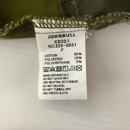 【中古品】【メンズ】 Johnbull ジョンブル PATCHWORK JACKET X2021 パッチワークジャケット ライトアウター リメイク 140-260720-ko-19-tei サイズ：F カラー：カーキ 万代Net店