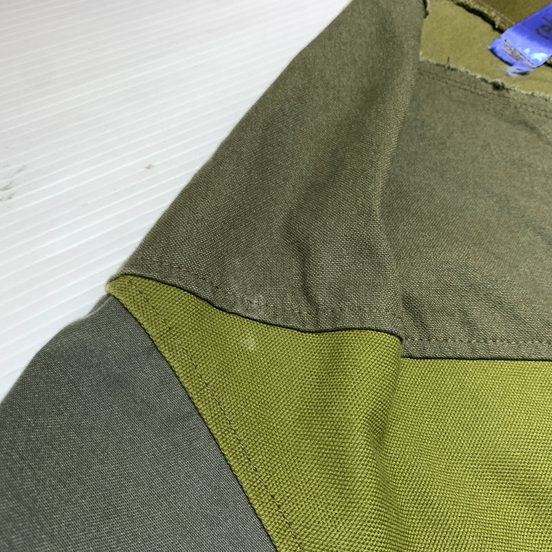【中古品】【メンズ】 Johnbull ジョンブル PATCHWORK JACKET X2021 パッチワークジャケット ライトアウター リメイク 140-260720-ko-19-tei サイズ：F カラー：カーキ 万代Net店