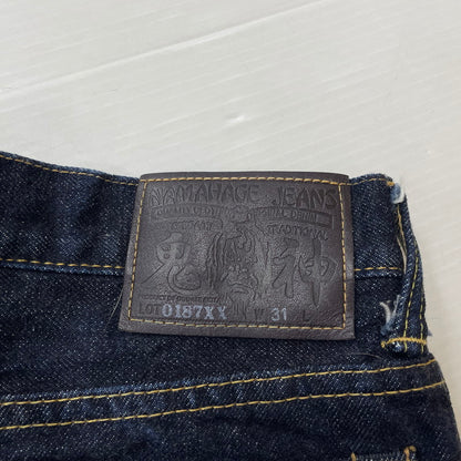 【中古品】【メンズ】 NAMAHAGE JEANS なまはげ ジーンズ DENIM PANTS 0187XX デニム パンツ ボトムス 158-620618-sa-07-tei サイズ：31 カラー：インディゴ 万代Net店