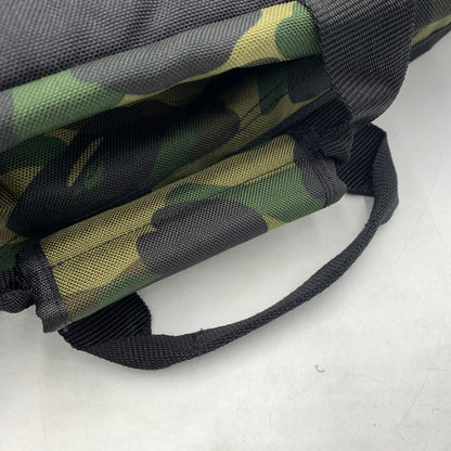 【中古品】【メンズ】 A BATHING APE アベイシングエイプ CAMO BAGPACK カモバッグパック カバン リュックサック デイパック 188-260606-ko-15-tei カラー：カモ 万代Net店