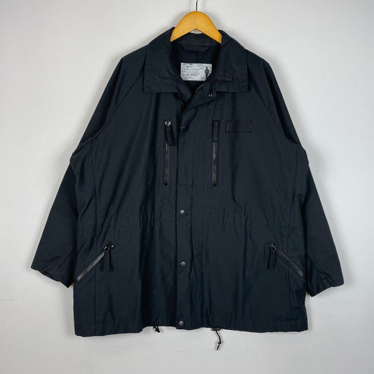 【中古品】【メンズ】 SWEDISH ARMY スウェーデン軍 COMMERCIAL MODEL M-90 JACKET コマーシャル モデル M-90 ジャケット アウター ALE社製 ミリタリー 145-260531-yo-02-tei サイズ：170/95 カラー：ブラック 万代Net店