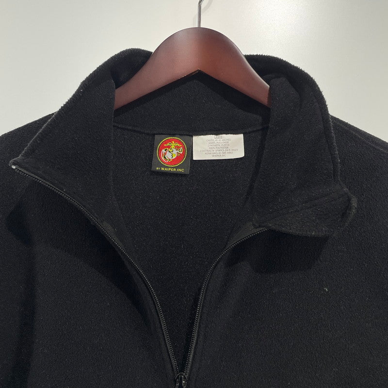 【中古品】【メンズ】 WAIPER ワイパー POLARTEC プルオーバー フリースライナー ハーフジップ 145-260818-nm-89-tei サイズ：L カラー：ブラック 万代Net店