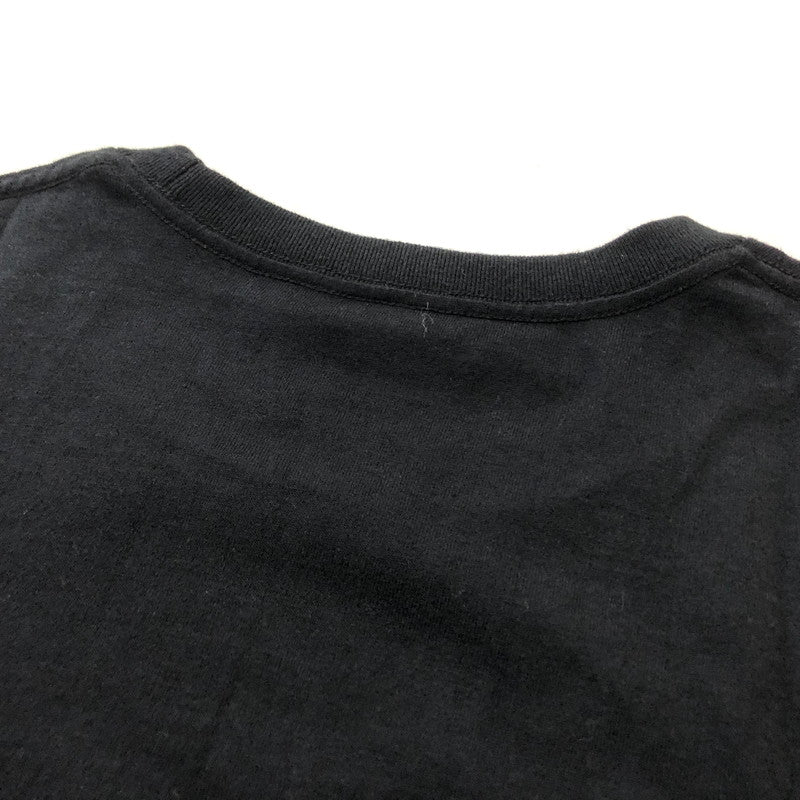 【中古品】【メンズ】 A BATHING APE ア ベイシング エイプ BLACK TEE ブラック Tシャツ 半袖 トップス 142-260702-sa-11-tei サイズ：L カラー：ブラック 万代Net店