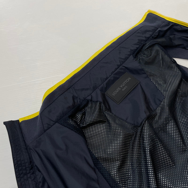 【中古品】【メンズ】 LOUIS VUITTON ルイ・ヴィトン LV CUP ZIP UP VEST LCFW13 H0BS06NA1 ジップアップベスト ライトアウター 141-260603-ss-01-tei サイズ：48 カラー：ブラック系/イエロー 万代Net店
