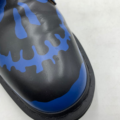 【中古品】【メンズ】 Supreme シュプリーム × Dr. Martens ドクターマーチン 別注 コラボ SKULL 3-EYE SHOE 1461 スカル スリーホール シューズ 靴 ブーツ 164-260618-ko-08-tei サイズ：Supremeタグ25記載 カラー：ブルー 万代Net店