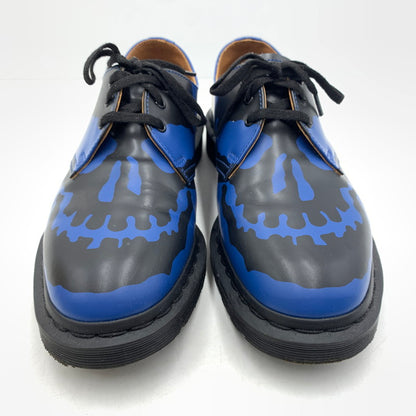 【中古品】【メンズ】 Supreme シュプリーム × Dr. Martens ドクターマーチン 別注 コラボ SKULL 3-EYE SHOE 1461 スカル スリーホール シューズ 靴 ブーツ 164-260618-ko-08-tei サイズ：Supremeタグ25記載 カラー：ブルー 万代Net店