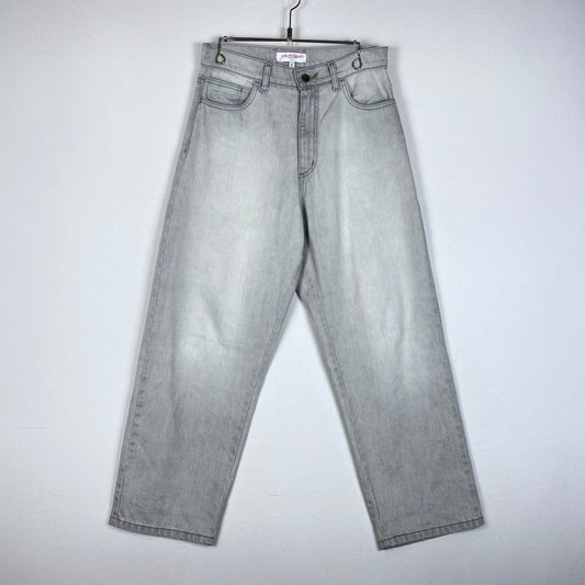 【中古品】【メンズ】 YARDSALE ヤードセール DENIM PANTS デニムパンツ ボトムス 153-260530-yo-08-tei サイズ：S カラー：ライトグレー 万代Net店