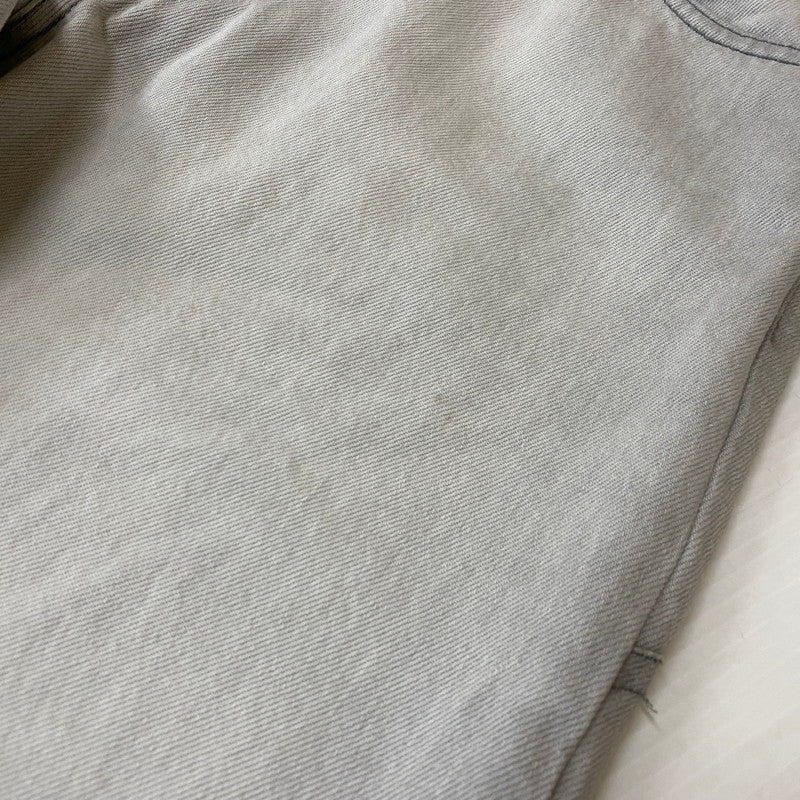 【中古品】【メンズ】 YARDSALE ヤードセール DENIM PANTS デニムパンツ ボトムス 153-260530-yo-08-tei サイズ：S カラー：ライトグレー 万代Net店