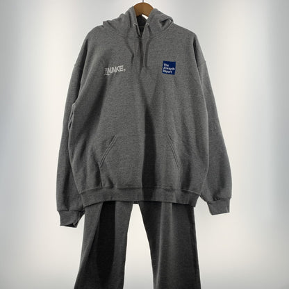 【中古品】【メンズ】 ALWAYTH オールウェイズ WAKE SAPPORO SWEAT SETUP ウェイク サッポロ スウェット セットアップ トップス ボトムス プルオーバーパーカー 140-260531-ko-11-tei サイズ：L カラー：グレー 万代Net店