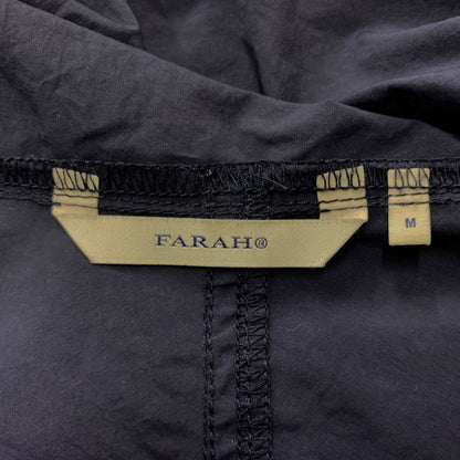 【中古品】【メンズ】 WAKE ウェイク × FARAH ファーラー WATER REPELLENT PACKABLE ANORAK PARKA ウォーター パッカブル アノラックパーカー ライトアウター ナイロンジャケット 140-260531-ko-04-tei サイズ：M カラー：ネイビー 万代Net店