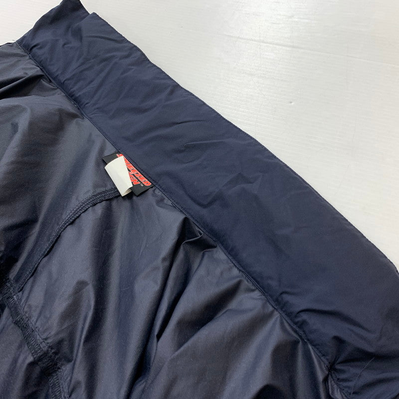 【中古品】【メンズ】 WAKE ウェイク × SQUEEZED DESIGN スクイーズド デザイン 別注 コラボ WIND SHIRT ウィンド シャツ ライトアウター ナイロンジャケット 140-260531-ko-03-tei サイズ：L カラー：ネイビー 万代Net店