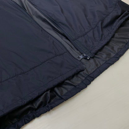 【中古品】【メンズ】 WAKE ウェイク × SQUEEZED DESIGN スクイーズド デザイン 別注 コラボ WIND SHIRT ウィンド シャツ ライトアウター ナイロンジャケット 140-260531-ko-03-tei サイズ：L カラー：ネイビー 万代Net店