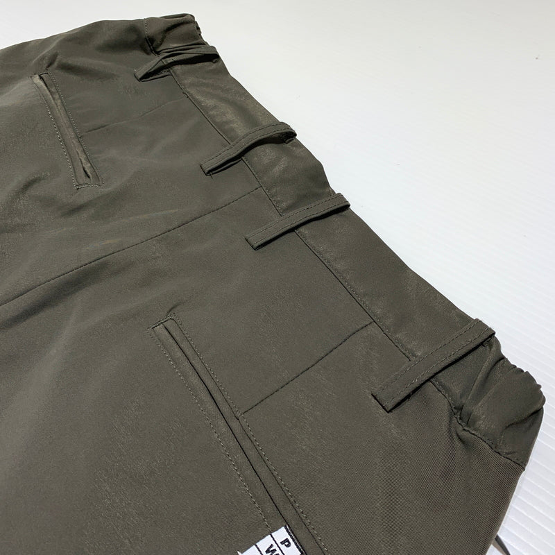 【中古品】【メンズ】 PWA プア SLACKS PANTS P03001-PT01 スラックスパンツ ボトムス イージーパンツ 151-260720-ko-26-tei サイズ：M カラー：グレージュ系/カーキ系 万代Net店
