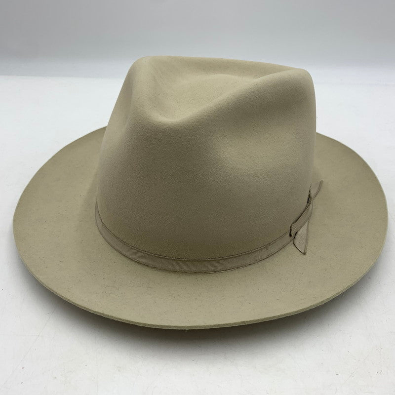 【中古品】【メンズ】 L.L.Bean エルエルビーン × STETSON ステットソン 別注 コラボ MOOSE RIVER HAT A078 ムースリバー ハット 帽子 185-260606-ko-08-tei サイズ：7.58 カラー：シルバーベリー 万代Net店