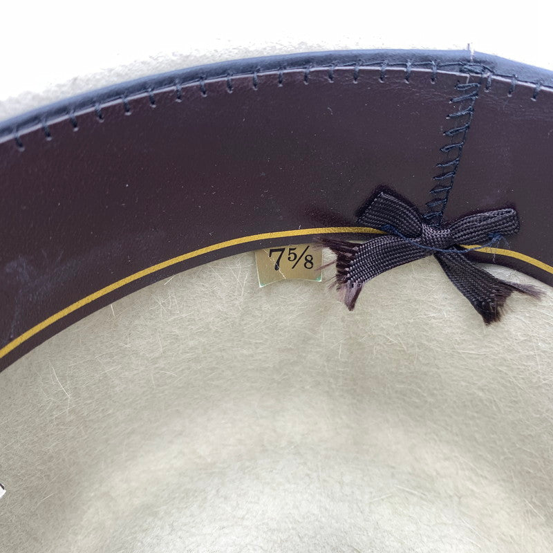 【中古品】【メンズ】 L.L.Bean エルエルビーン × STETSON ステットソン 別注 コラボ MOOSE RIVER HAT A078 ムースリバー ハット 帽子 185-260606-ko-08-tei サイズ：7.58 カラー：シルバーベリー 万代Net店