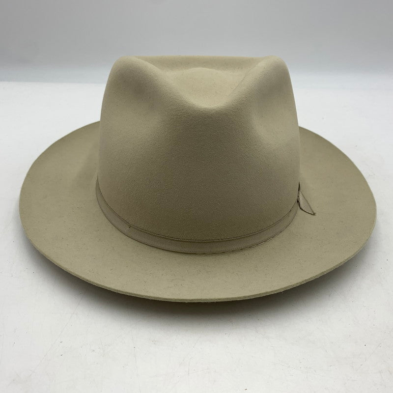 【中古品】【メンズ】 L.L.Bean エルエルビーン × STETSON ステットソン 別注 コラボ MOOSE RIVER HAT A078 ムースリバー ハット 帽子 185-260606-ko-08-tei サイズ：7.58 カラー：シルバーベリー 万代Net店