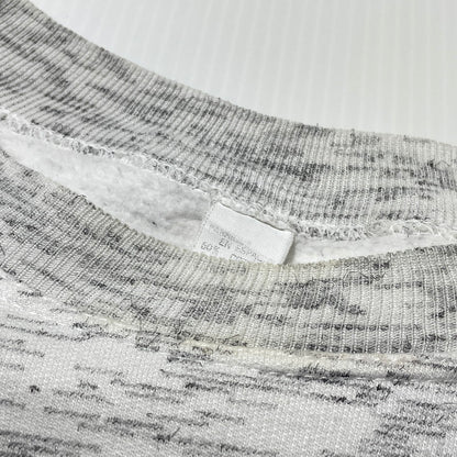 【中古品】【メンズ】 UNKNOWN QUICKSILVER PRINT SWEAT クイックシルバー プリント スウェット 長袖 トップス トレーナー 145-260807-sa-03-tei サイズ：L カラー：グレー 万代Net店