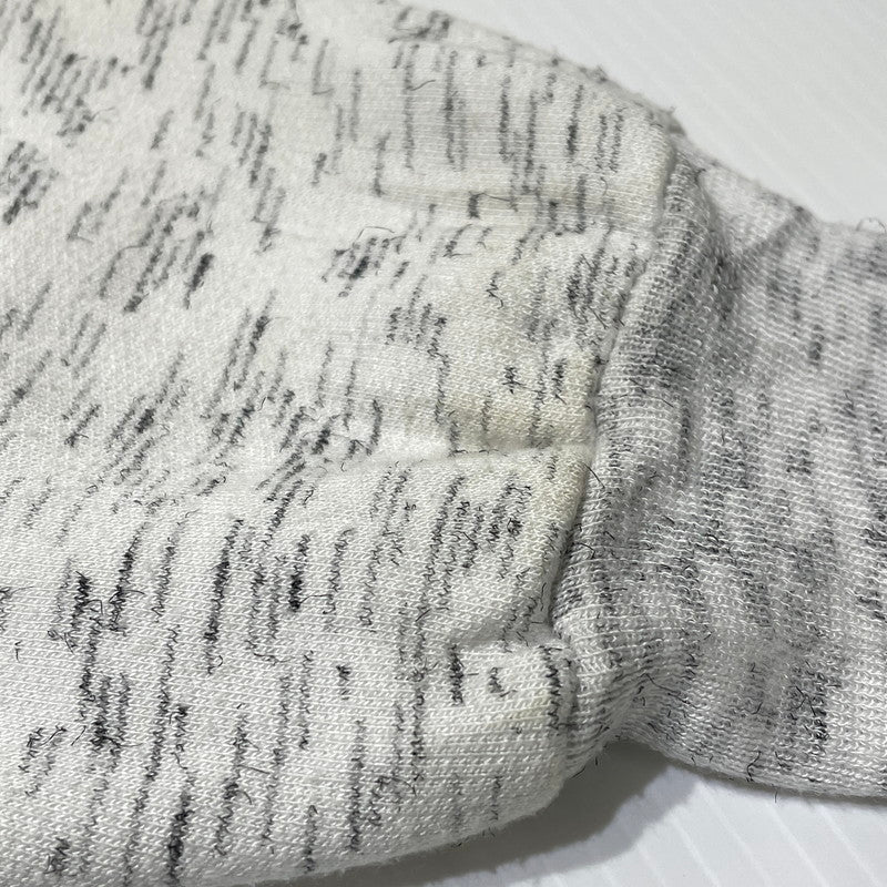 【中古品】【メンズ】 UNKNOWN QUICKSILVER PRINT SWEAT クイックシルバー プリント スウェット 長袖 トップス トレーナー 145-260807-sa-03-tei サイズ：L カラー：グレー 万代Net店