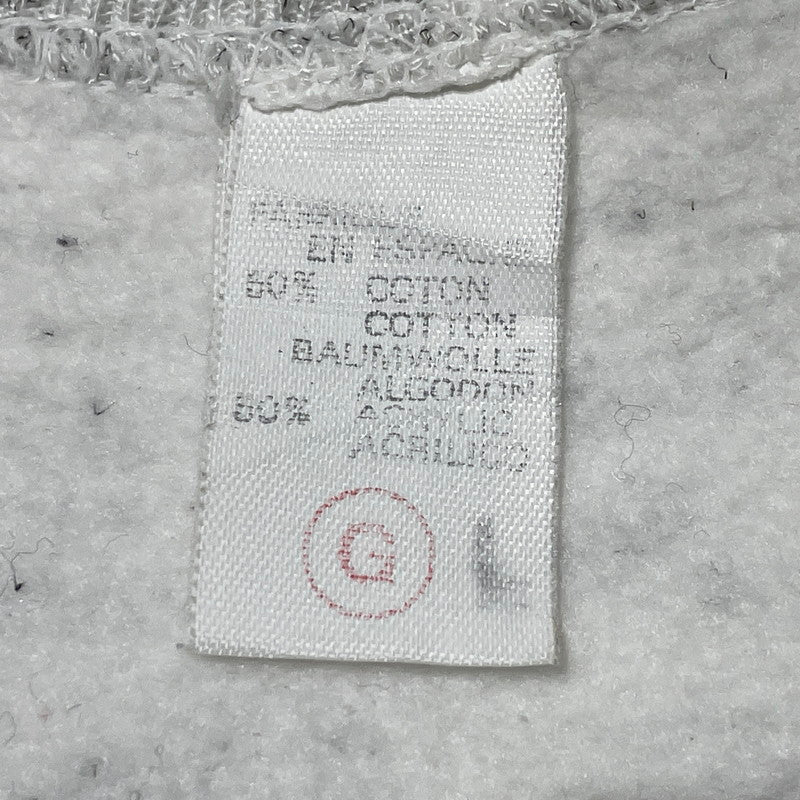 【中古品】【メンズ】 UNKNOWN QUICKSILVER PRINT SWEAT クイックシルバー プリント スウェット 長袖 トップス トレーナー 145-260807-sa-03-tei サイズ：L カラー：グレー 万代Net店