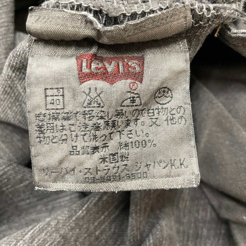 【中古品】【メンズ】 Levi’s リーバイス CRASH DENIM PANTS 501 クラッシュ デニム パンツ ボトムス ジーンズ ボタン裏刻印553 156-260603-ss-10-tei サイズ：32 カラー：グレー 万代Net店