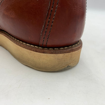 【中古品】【メンズ】 RED WING レッドウィング IRISH SETTER MOC TOE 9106 アイリッシュ セッター モック トー ワークブーツ 靴 縦長タグ 164-260603-ko-01-tei サイズ：27.5cm カラー：レッドブラウン 万代Net店