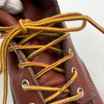【中古品】【メンズ】 RED WING レッドウィング IRISH SETTER MOC TOE 9106 アイリッシュ セッター モック トー ワークブーツ 靴 縦長タグ 164-260603-ko-01-tei サイズ：27.5cm カラー：レッドブラウン 万代Net店