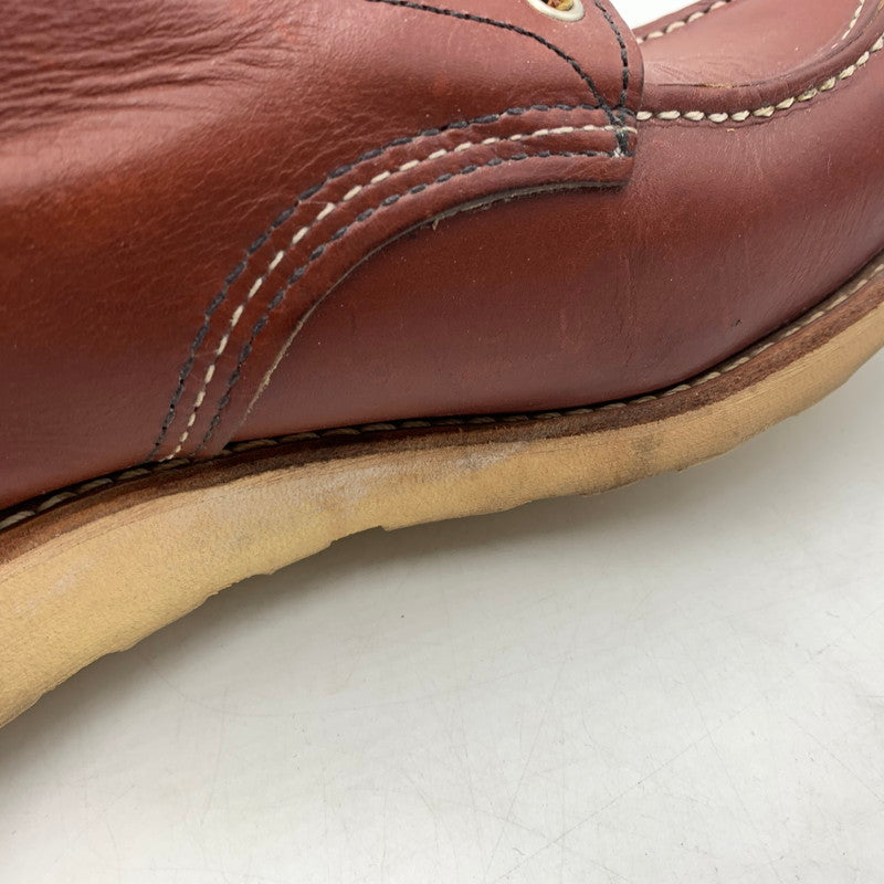 【中古品】【メンズ】 RED WING レッドウィング IRISH SETTER MOC TOE 9106 アイリッシュ セッター モック トー ワークブーツ 靴 縦長タグ 164-260603-ko-01-tei サイズ：27.5cm カラー：レッドブラウン 万代Net店