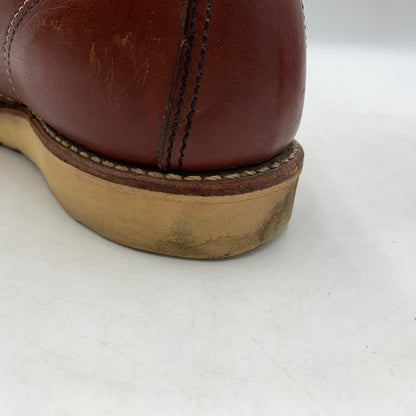 【中古品】【メンズ】 RED WING レッドウィング IRISH SETTER MOC TOE 9106 アイリッシュ セッター モック トー ワークブーツ 靴 縦長タグ 164-260603-ko-01-tei サイズ：27.5cm カラー：レッドブラウン 万代Net店