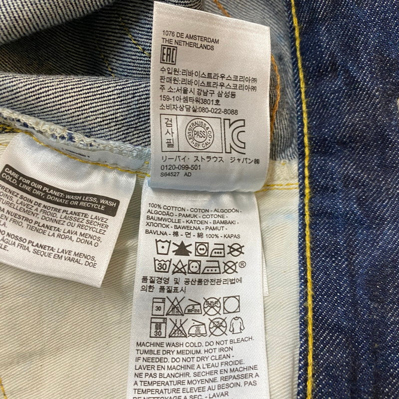 【中古品】【メンズ】 Levi's VINTAGE CLOTHING リーバイス ヴィンテージ クロージング 1944 大戦MODEL S501XX 44501-0068 DENIM PANTS デニムパンツ ボトムス ボタン裏刻印 4420 156-260530-yo-05-tei サイズ：W38 L34 カラー：インディゴ 万代Net店