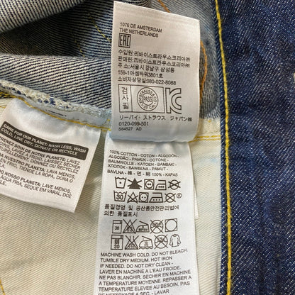 【中古品】【メンズ】 Levi's VINTAGE CLOTHING リーバイス ヴィンテージ クロージング 1944 大戦MODEL S501XX 44501-0068 DENIM PANTS デニムパンツ ボトムス ボタン裏刻印 4420 156-260530-yo-05-tei サイズ：W38 L34 カラー：インディゴ 万代Net店