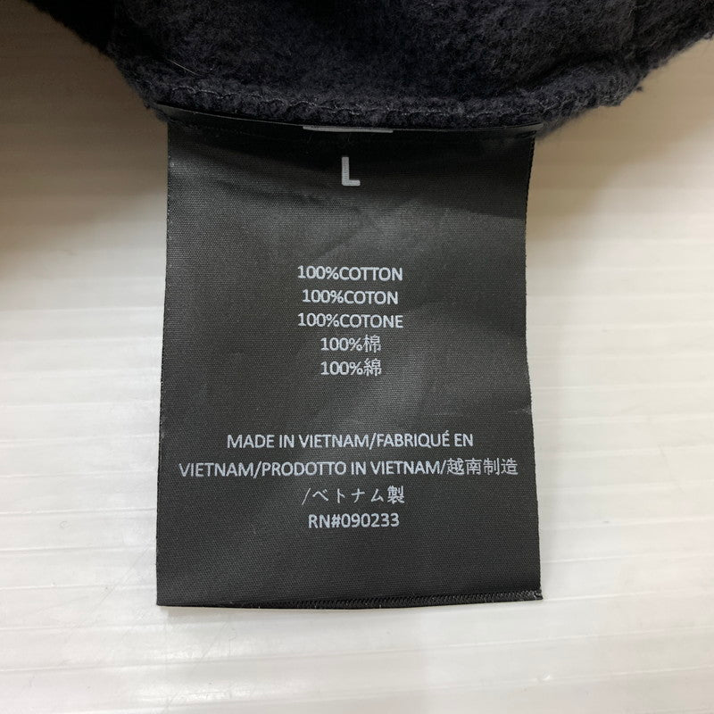 【中古品】【メンズ】 Fear of God ESSENTIALS フィアオブゴッド エッセンシャルズ CAMPUS 90's HOODIE キャンパス ナインティズ フーディ トップス プルオーバーパーカー 142-260524-ko-19-tei サイズ：L カラー：ブラック系 万代Net店