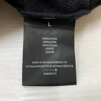 【中古品】【メンズ】 Fear of God ESSENTIALS フィアオブゴッド エッセンシャルズ CAMPUS 90's HOODIE キャンパス ナインティズ フーディ トップス プルオーバーパーカー 142-260524-ko-19-tei サイズ：L カラー：ブラック系 万代Net店