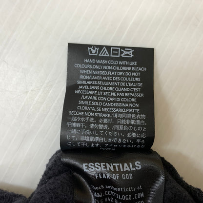【中古品】【メンズ】 Fear of God ESSENTIALS フィアオブゴッド エッセンシャルズ CAMPUS 90's HOODIE キャンパス ナインティズ フーディ トップス プルオーバーパーカー 142-260524-ko-19-tei サイズ：L カラー：ブラック系 万代Net店