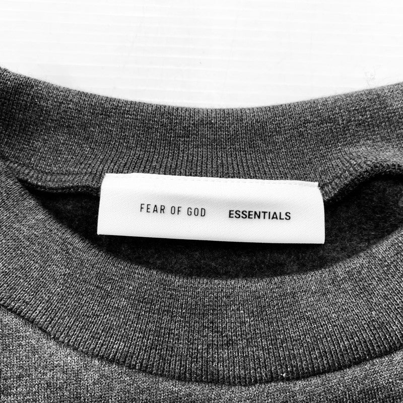 【中古品】【メンズ】 FOG ESSENTIALS フィアオブゴッド エッセンシャルズ CLASSIC CREWNECK SWEATSHIRT クラシック クルーネック スウェットシャツ トップス トレーナー 142-260530-ko-04-tei サイズ：L カラー：グレー 万代Net店