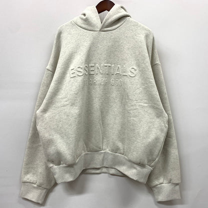 【中古品】【メンズ】 Fear of God ESSENTIALS フィアオブゴッド エッセンシャルズ CLASSIC HOODIE クラシック フーディ トップス プルオーバーパーカー 142-260524-ko-18-tei サイズ：L カラー：ホワイト系 万代Net店