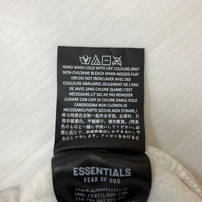 【中古品】【メンズ】 Fear of God ESSENTIALS フィアオブゴッド エッセンシャルズ CLASSIC HOODIE クラシック フーディ トップス プルオーバーパーカー 142-260524-ko-18-tei サイズ：L カラー：ホワイト系 万代Net店