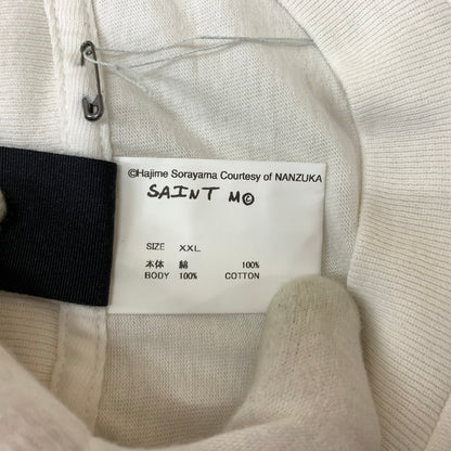 【中古品】【メンズ】 SAINT Mxxxxxx セント マイケル × HAJIME SORAYAMA ハジメ ソラヤマ コラボ LADIES SRYM-SS TEE SM-HR1-0000C78 レディース ショートスリーブ ショートスリーブ Ｔシャツ トップス 142-260530-ko-02-tei サイズ：XXL カラー：ホワイト 万代Net店