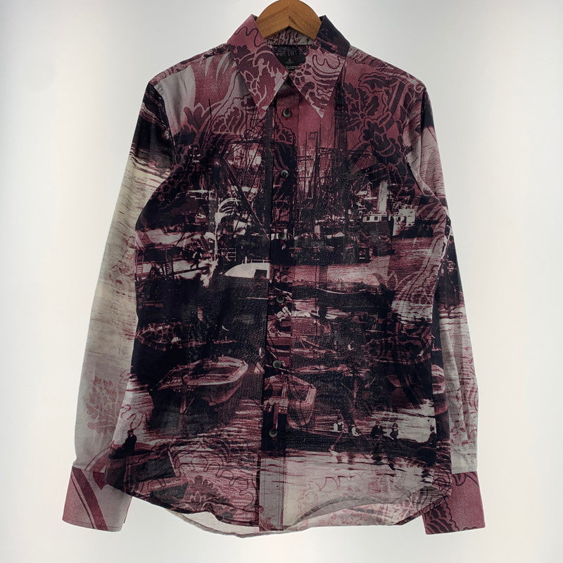 【中古品】【メンズ】 Vivien Westwood MAN ヴィヴィアン ウエストウッドマン LONDON BRIDGE CLASSIC SHIRT 239027 7261 ロンドンブリッジ クラシック シャツ 長袖 トップス ロングスリーブシャツ 141-260531-ko-24-tei サイズ：46 カラー：総柄 万代Net店
