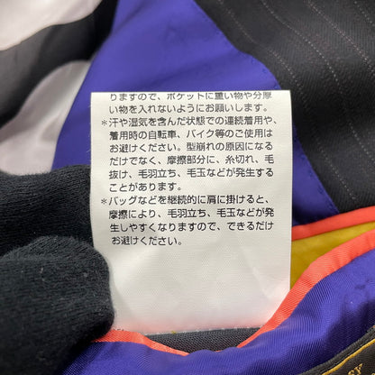 【現状渡し品】【メンズ】 PAUL SMITH ポール・スミス LOLO PIANA STRIPE 3PIECE SET UP SUIT ロロピアーナ ストライプ3ピース セットアップスーツ トップス ボトムス ベスト 141-260817-ss-11-tei サイズ：M/※内部 汚れ有 カラー：ブラック 万代Net店