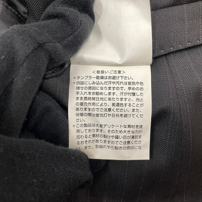 【現状渡し品】【メンズ】 PAUL SMITH ポール・スミス LOLO PIANA STRIPE 3PIECE SET UP SUIT ロロピアーナ ストライプ3ピース セットアップスーツ トップス ボトムス ベスト 141-260817-ss-11-tei サイズ：M/※内部 汚れ有 カラー：ブラック 万代Net店