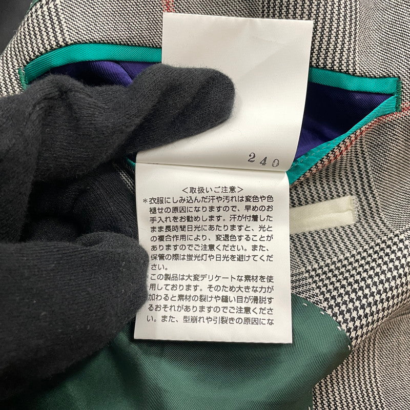 【中古品】【メンズ】 PAUL SMITH ポール・スミス GLEN CHECK 3PIECE SET UP SUIT グレンチェック 3ピース セットアップ スーツ トップス ボトムス ベスト 141-260817-ss-12-tei サイズ：M//※内部 汚れ有 カラー：チェック 万代Net店