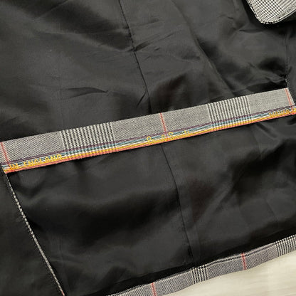 【中古品】【メンズ】 PAUL SMITH ポール・スミス GLEN CHECK 3PIECE SET UP SUIT グレンチェック 3ピース セットアップ スーツ トップス ボトムス ベスト 141-260817-ss-12-tei サイズ：M//※内部 汚れ有 カラー：チェック 万代Net店