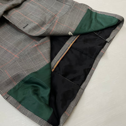 【中古品】【メンズ】 PAUL SMITH ポール・スミス GLEN CHECK 3PIECE SET UP SUIT グレンチェック 3ピース セットアップ スーツ トップス ボトムス ベスト 141-260817-ss-12-tei サイズ：M//※内部 汚れ有 カラー：チェック 万代Net店